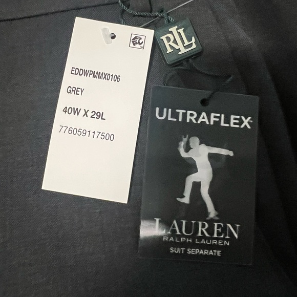 Ralph Lauren Gray Single-Breasted Men’s  Suit - Picture 4 of 16